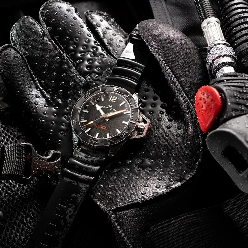 Hamilton Khaki Navy Frogman Auto Automatic Men's Watch- H77455330